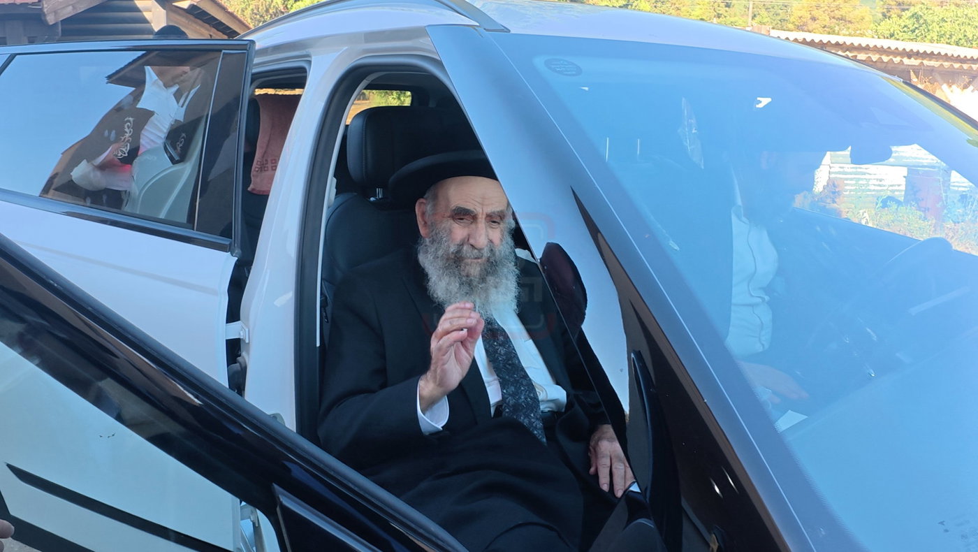 הגר"מ צדקה ביקר במקום הנופש של הפוסק הרב בנימין חותה במירון