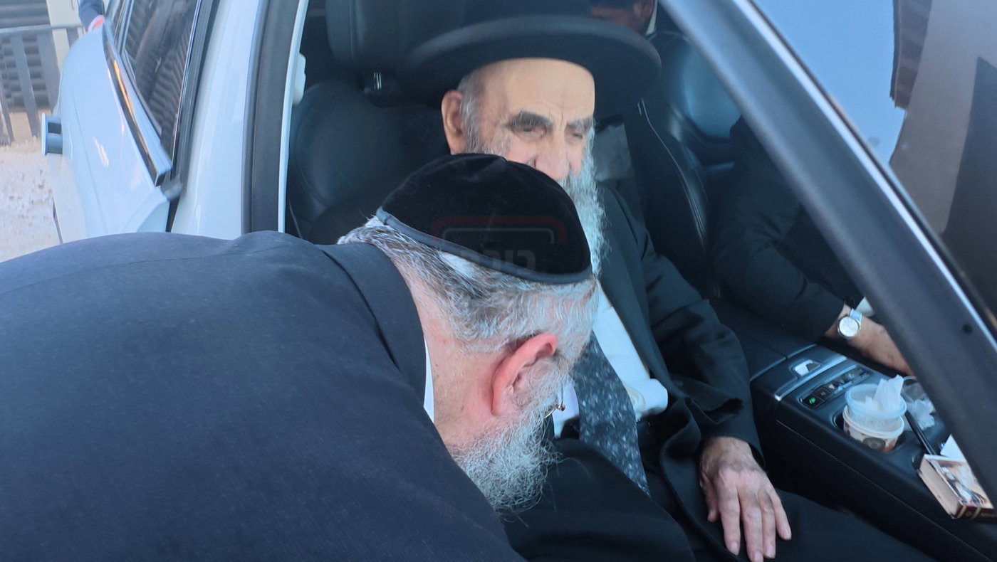 הגר"מ צדקה ביקר במקום הנופש של הפוסק הרב בנימין חותה במירון