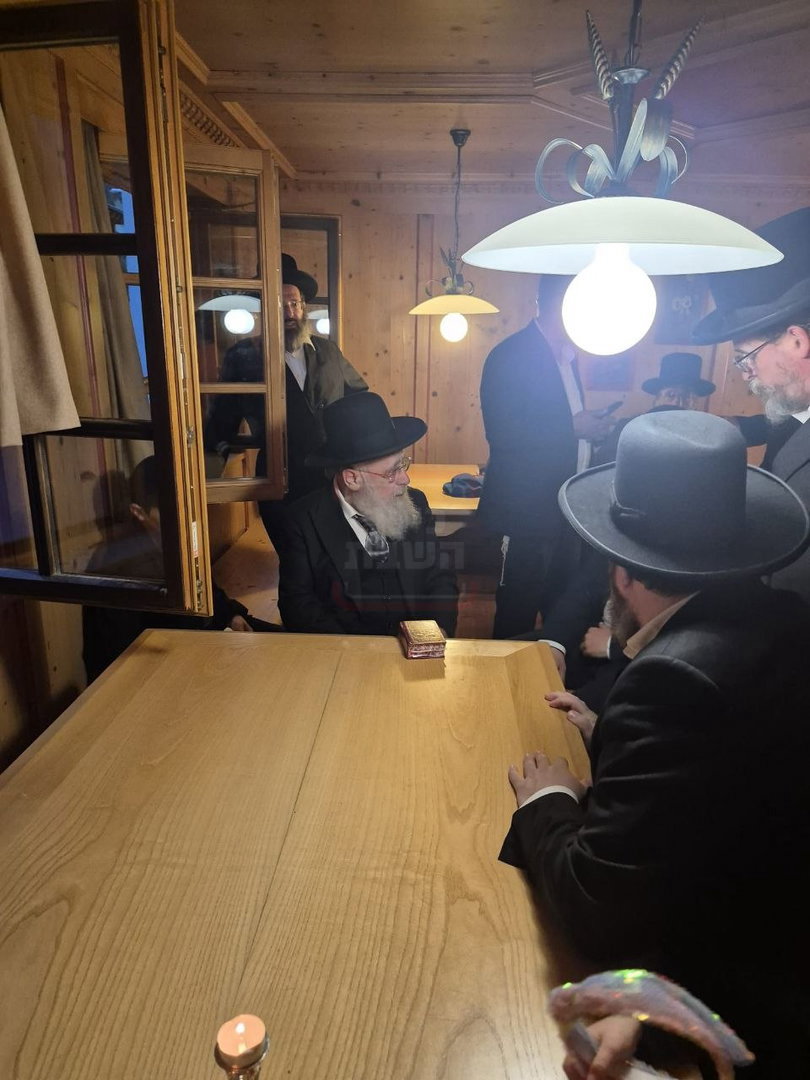 הראשון לציון הגאון רבי יצחק יוסף בנופש באוסטריה