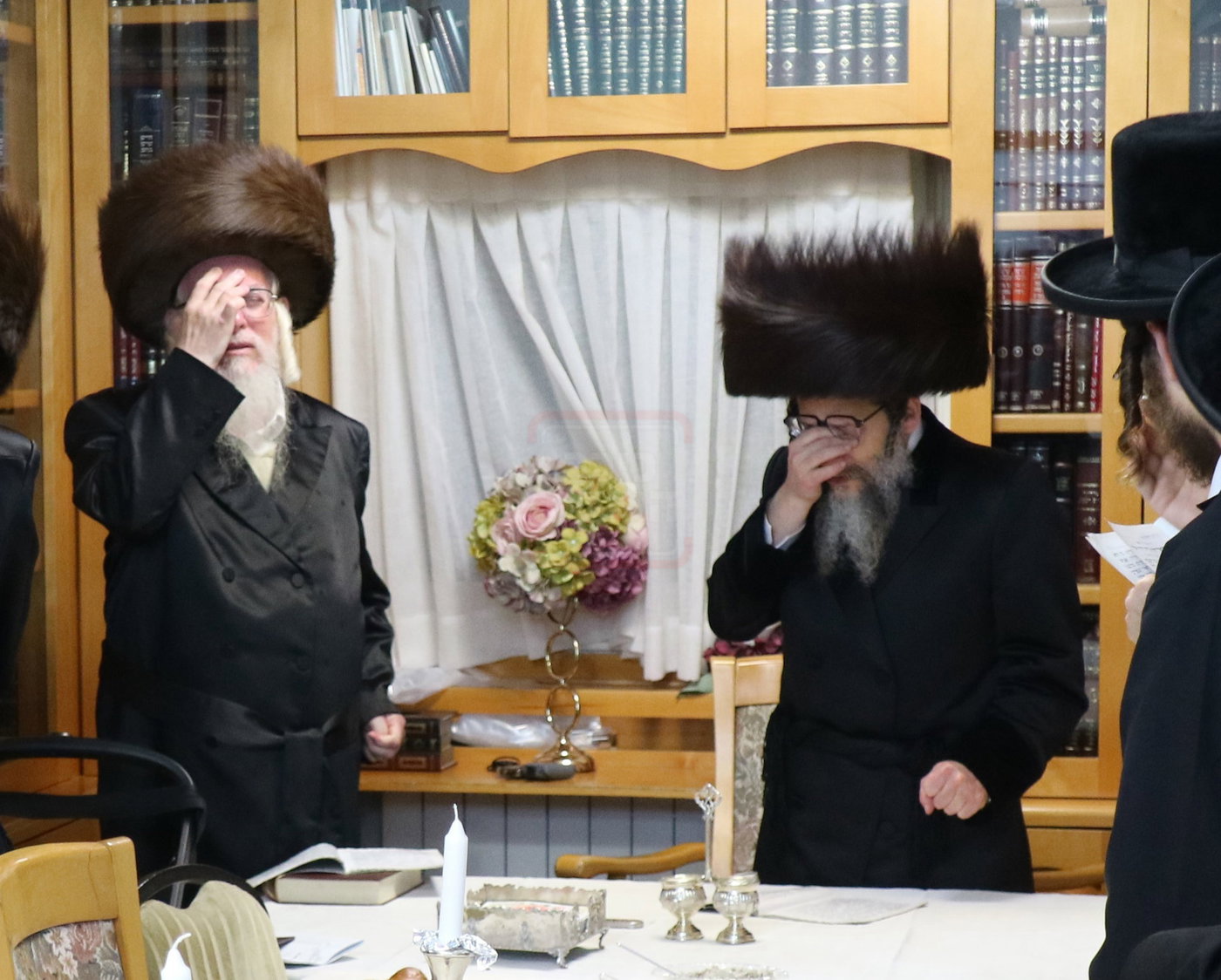 האדמו"ר מסקולען לייקווד בביקור בארה"ק