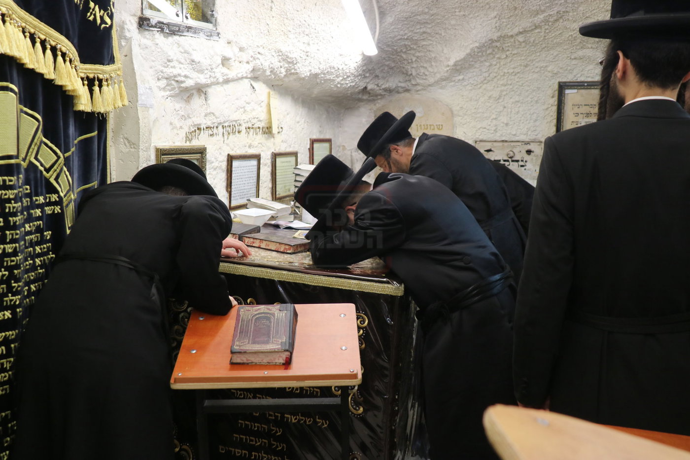 האדמו"ר מסקולען לייקווד בביקור בארה"ק