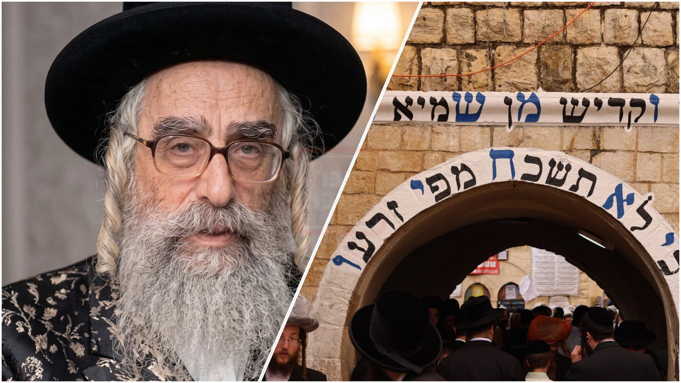 האדמו"ר מויז'ניץ מונסי - מירון