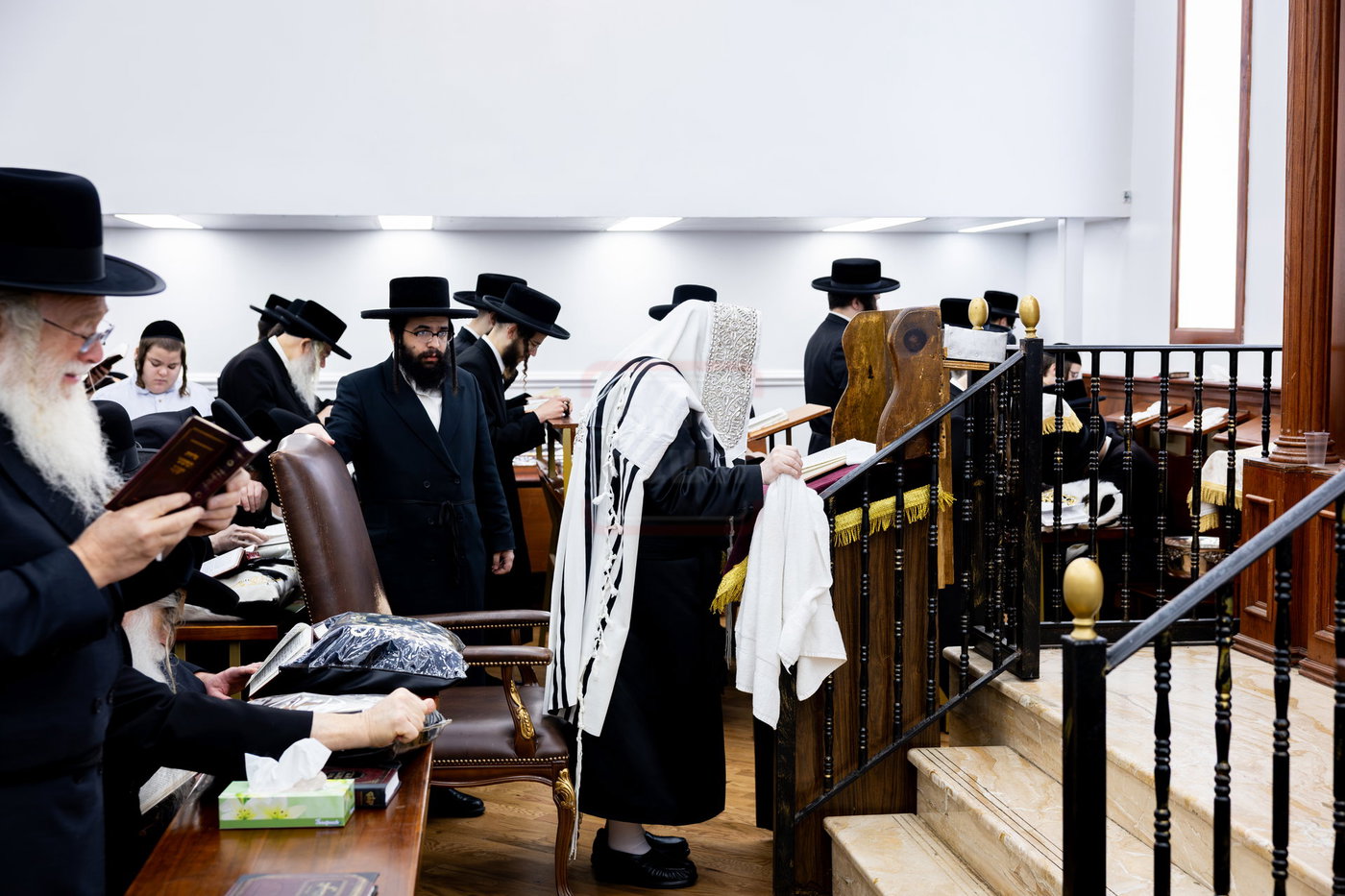 סליחות ראשונות בחצ"ק תולדות צבי ד'ספינקא