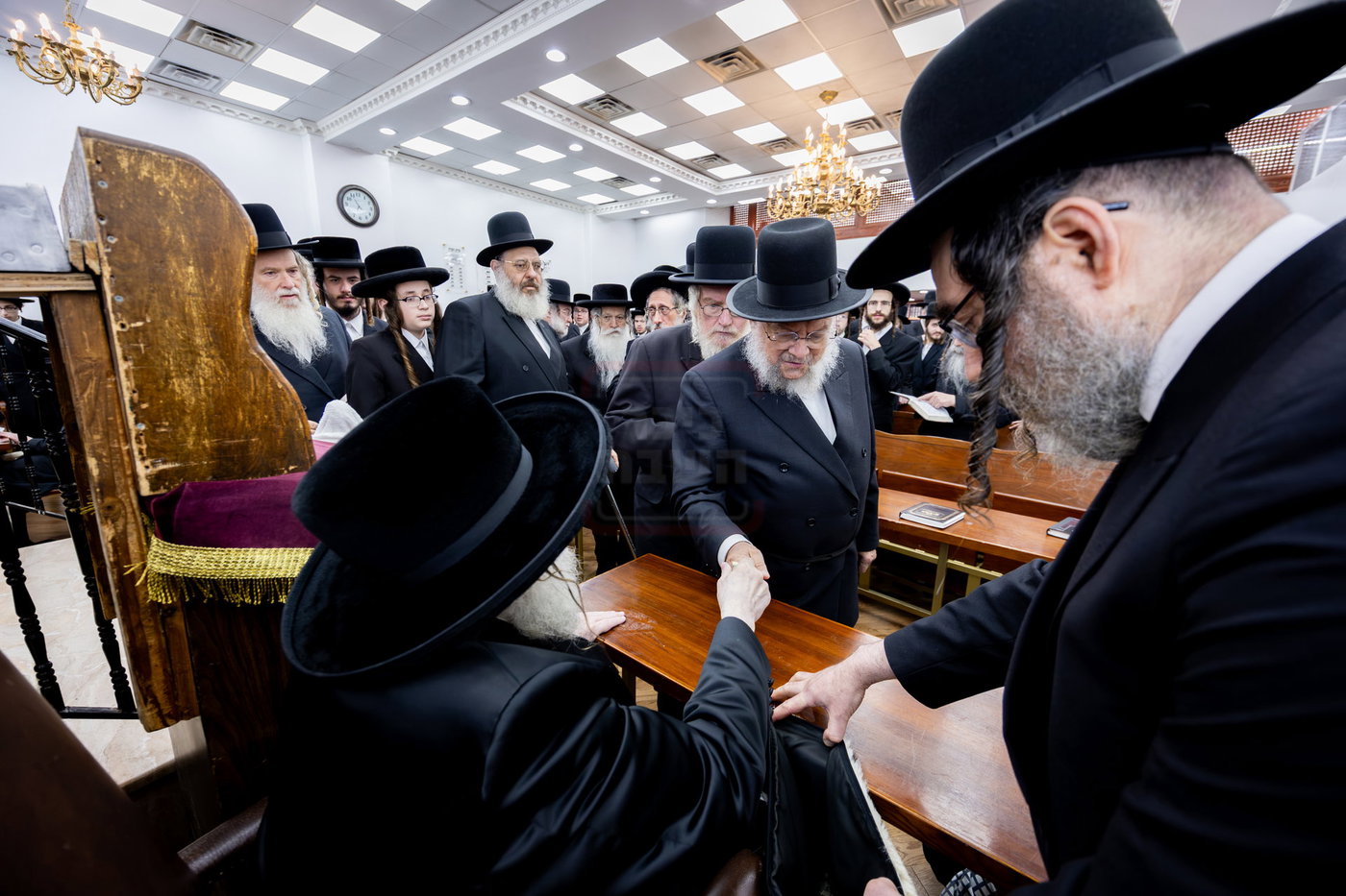סליחות ראשונות בחצ"ק תולדות צבי ד'ספינקא