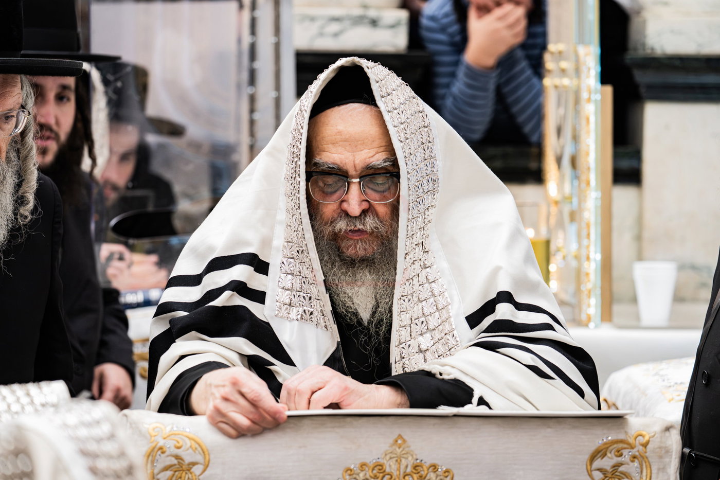 האדמו"ר מסאטמר בהתרת נדרים 