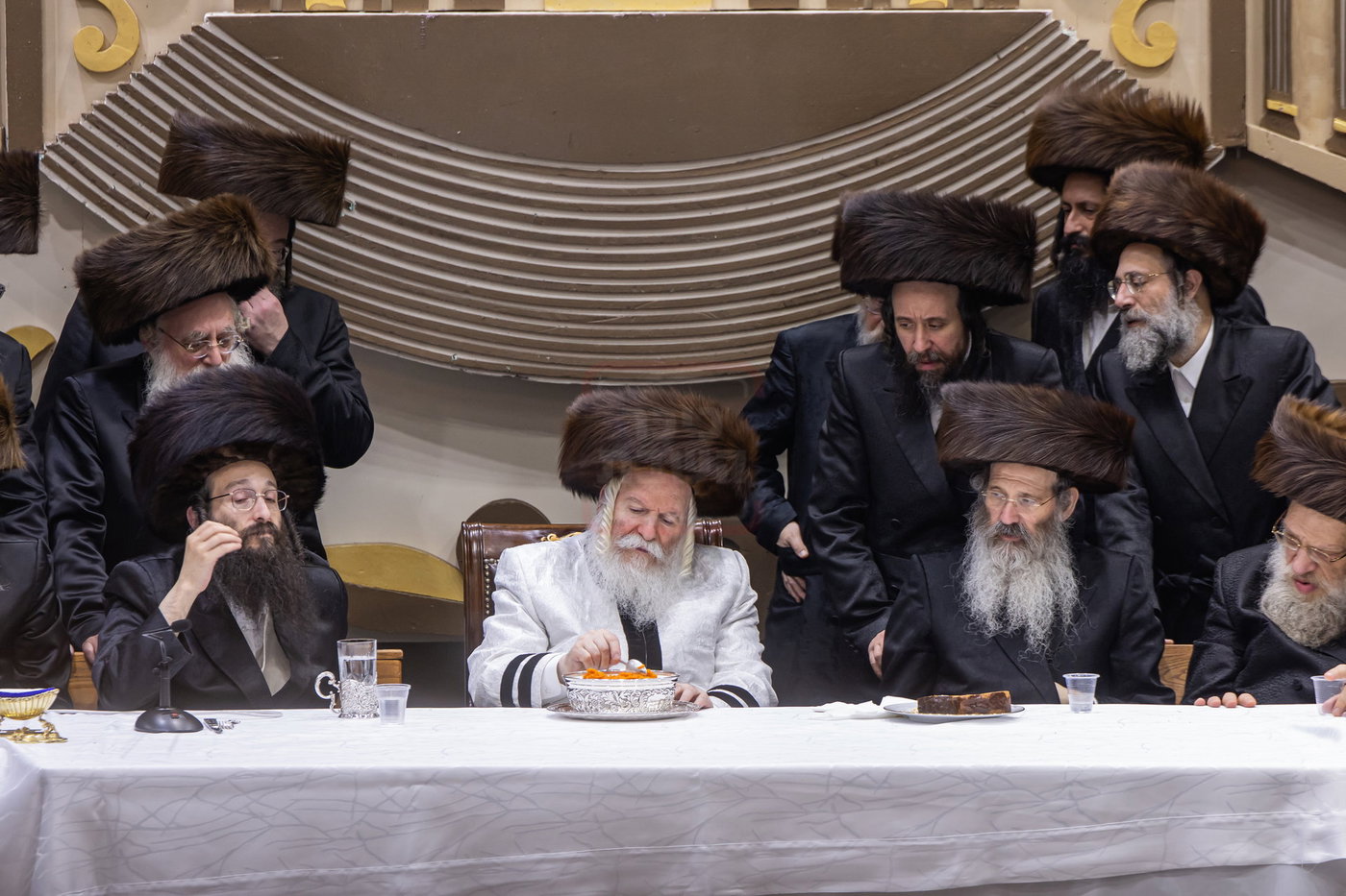 הושענא רבה בחצה"ק באבוב