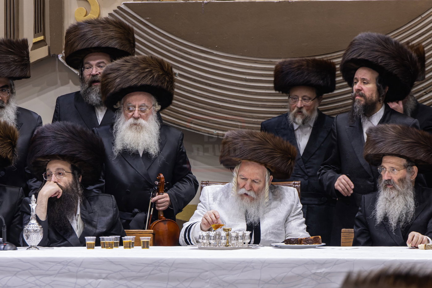 הושענא רבה בחצה"ק באבוב