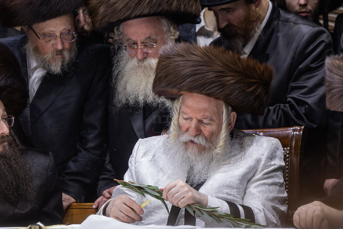 הושענא רבה בחצה"ק באבוב