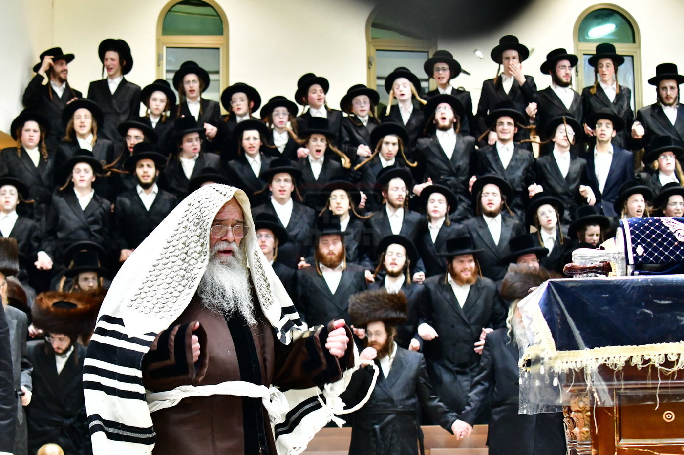 חג הסוכות בחצה"ק קרעטשניף י-ם