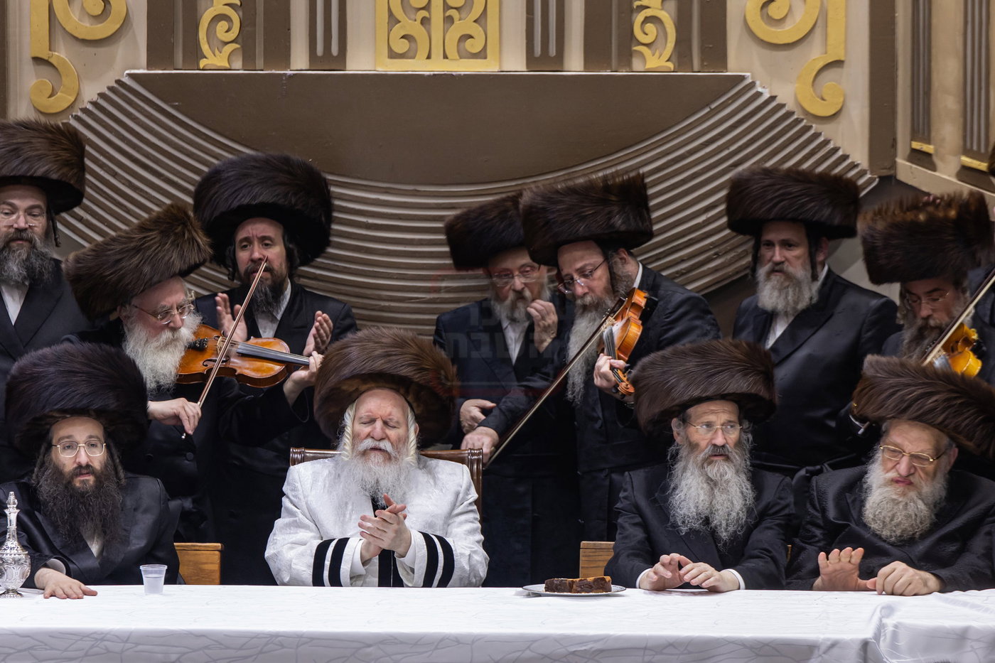 הושענא רבה בחצה"ק באבוב