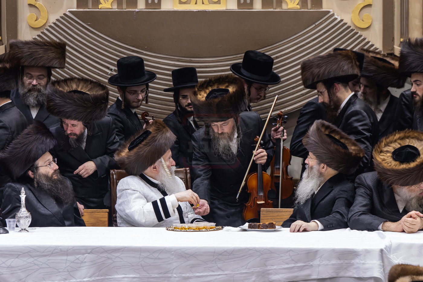 הושענא רבה בחצה"ק באבוב