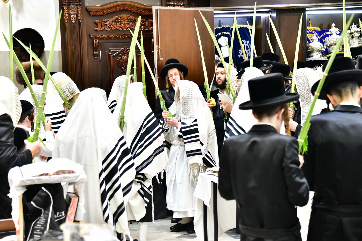 חג הסוכות בחצה"ק קרעטשניף י-ם