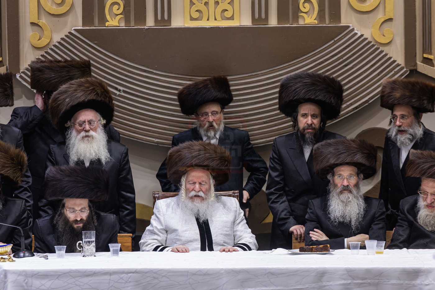 הושענא רבה בחצה"ק באבוב