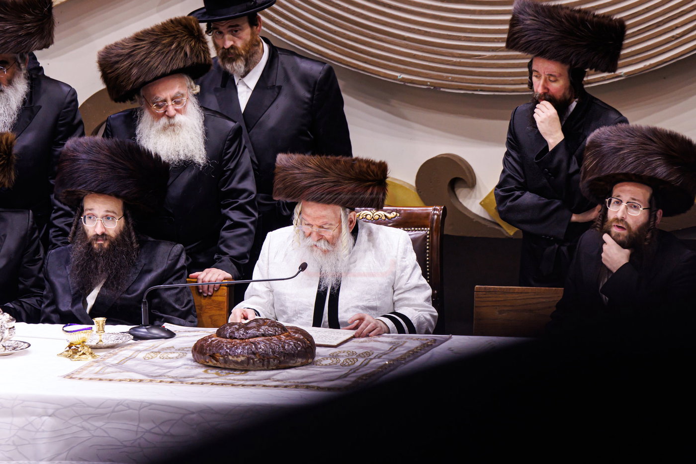 הושענא רבה בחצה"ק באבוב