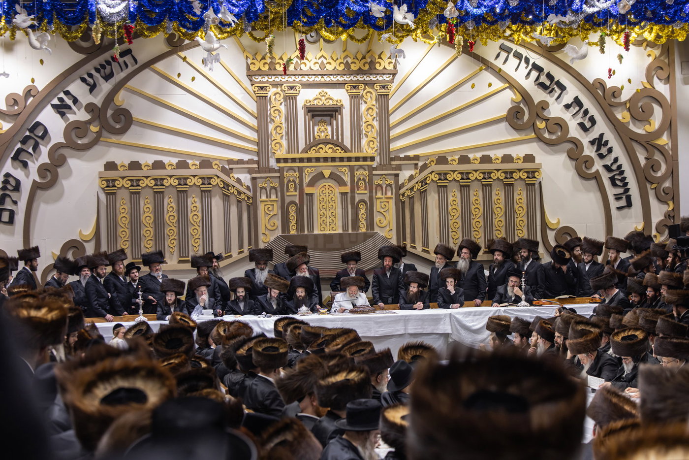הושענא רבה בחצה"ק באבוב