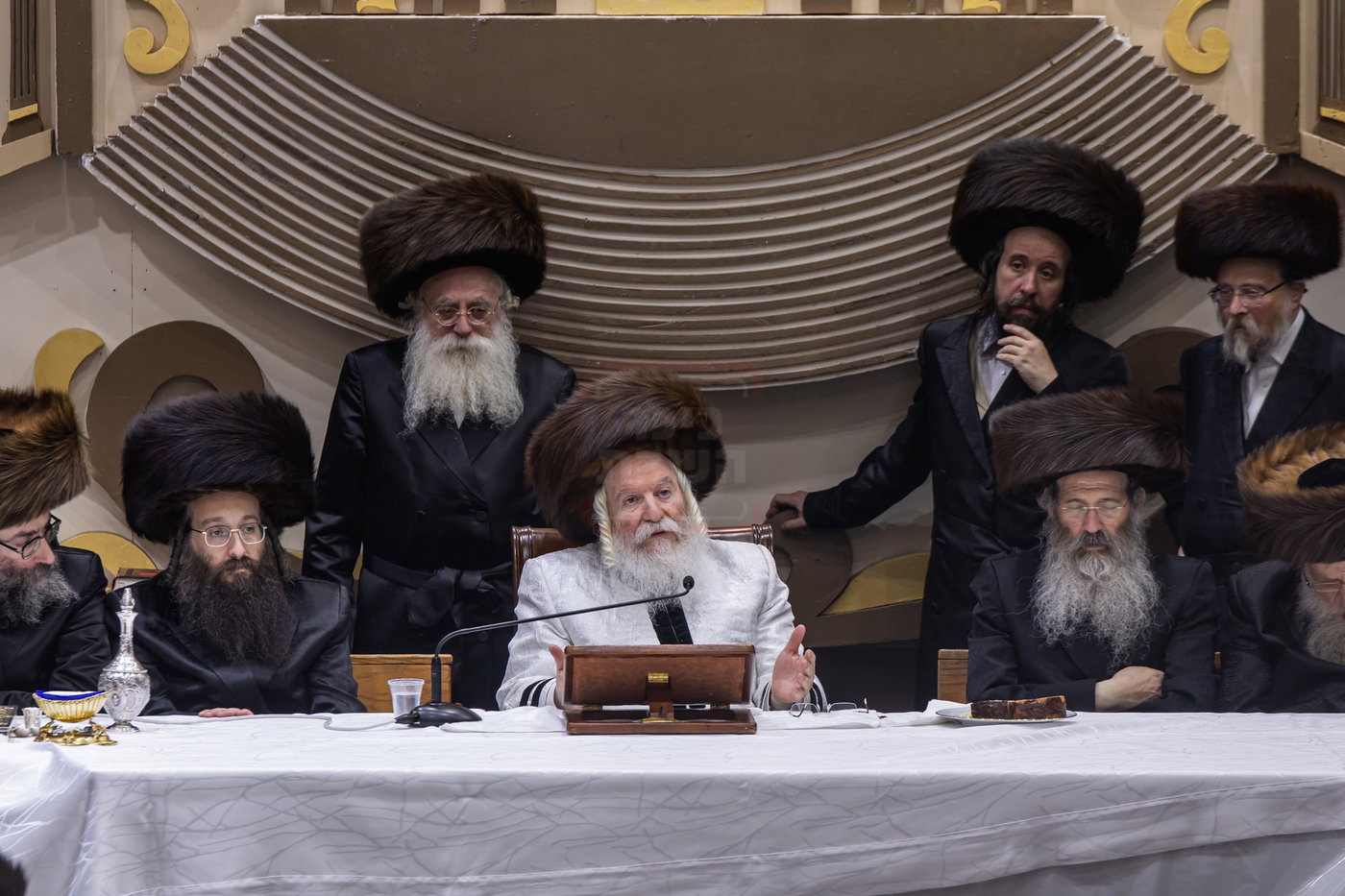 הושענא רבה בחצה"ק באבוב