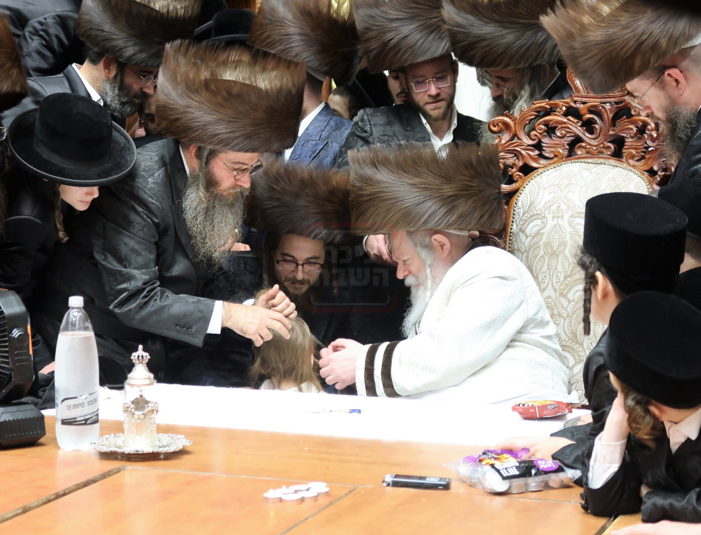 שמחת החלאקה לנכד האדמו"ר מפרמישלאן