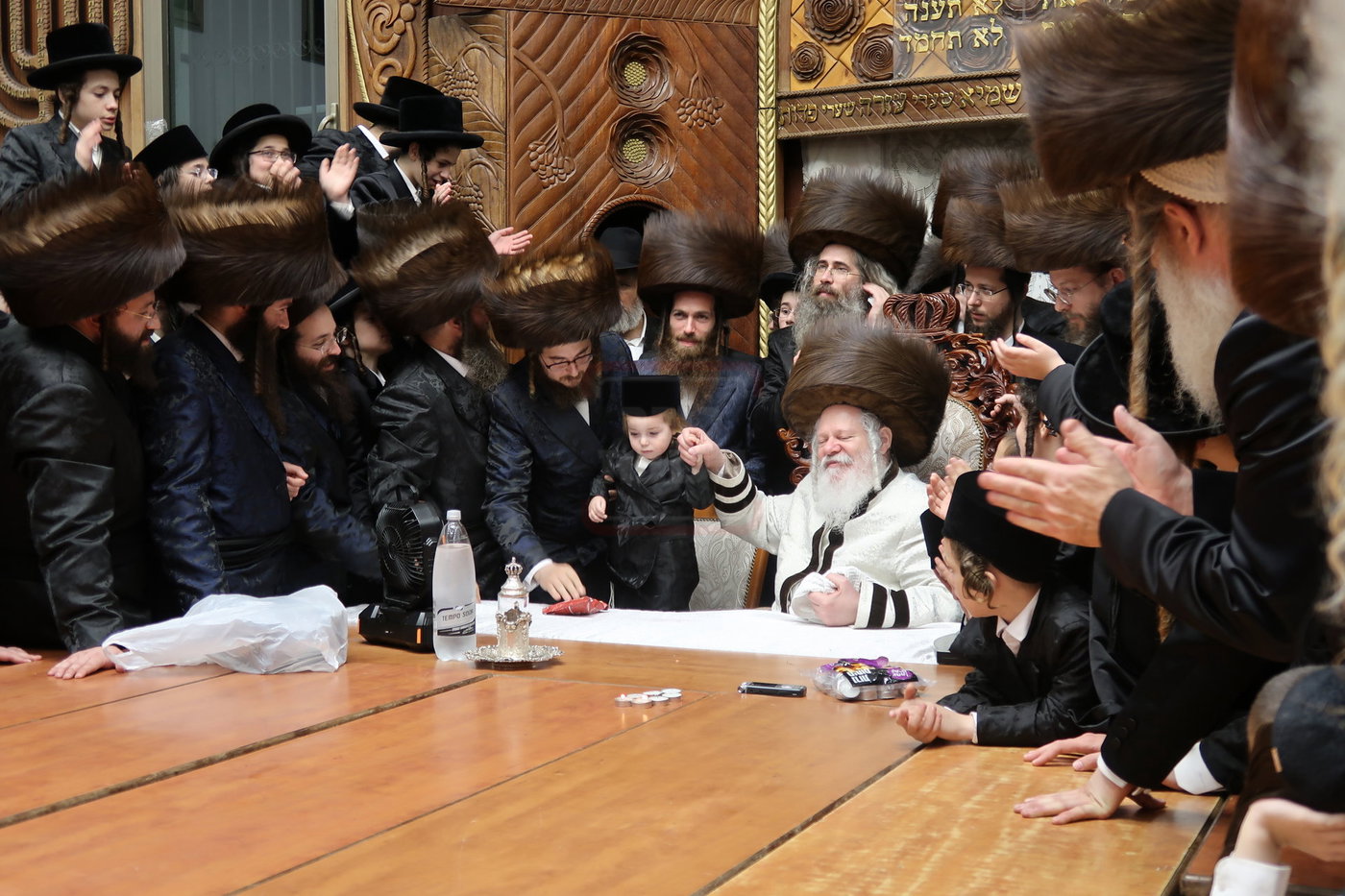 שמחת החלאקה לנכד האדמו"ר מפרמישלאן