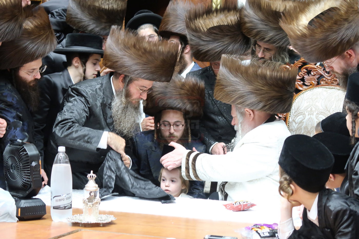 שמחת החלאקה לנכד האדמו"ר מפרמישלאן