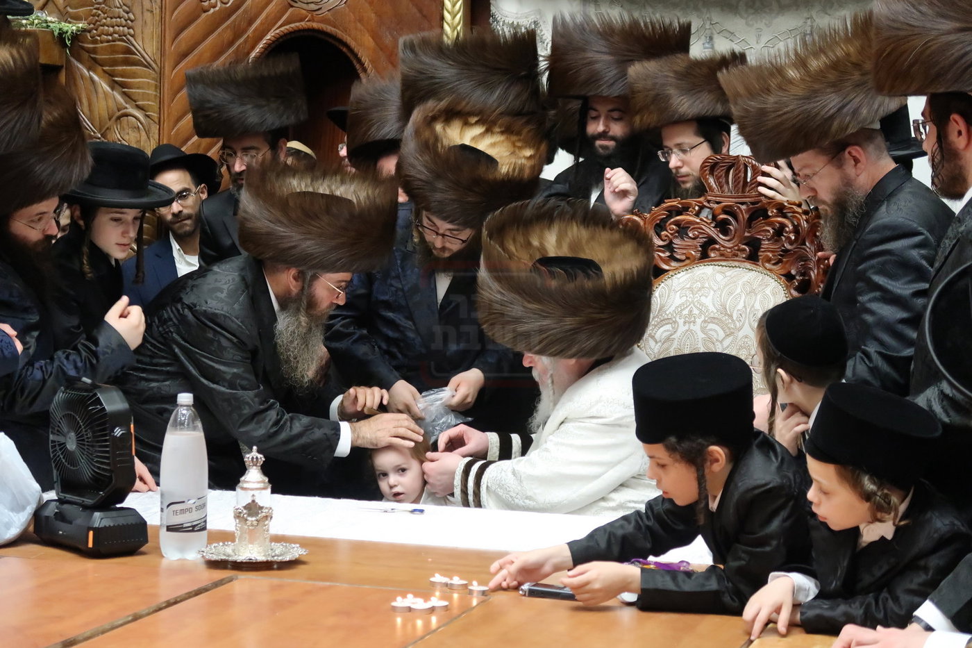 שמחת החלאקה לנכד האדמו"ר מפרמישלאן