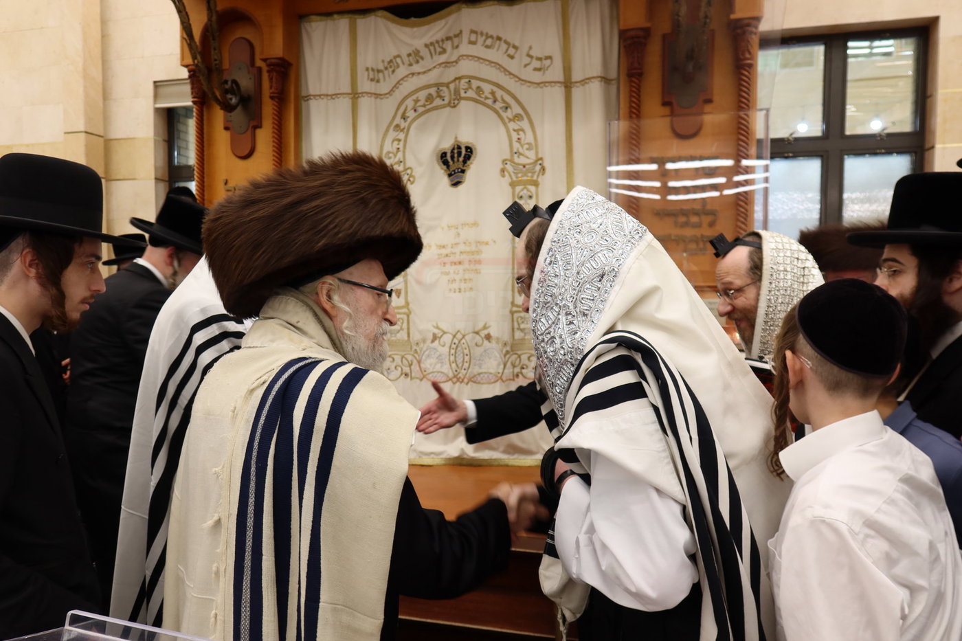 שמחת הברית לנכד האדמו''רים מסערדאהעלי, תולדות יהודה, שבט הלוי, גארליץ ונכד אבד''ק אמונת ישראל 