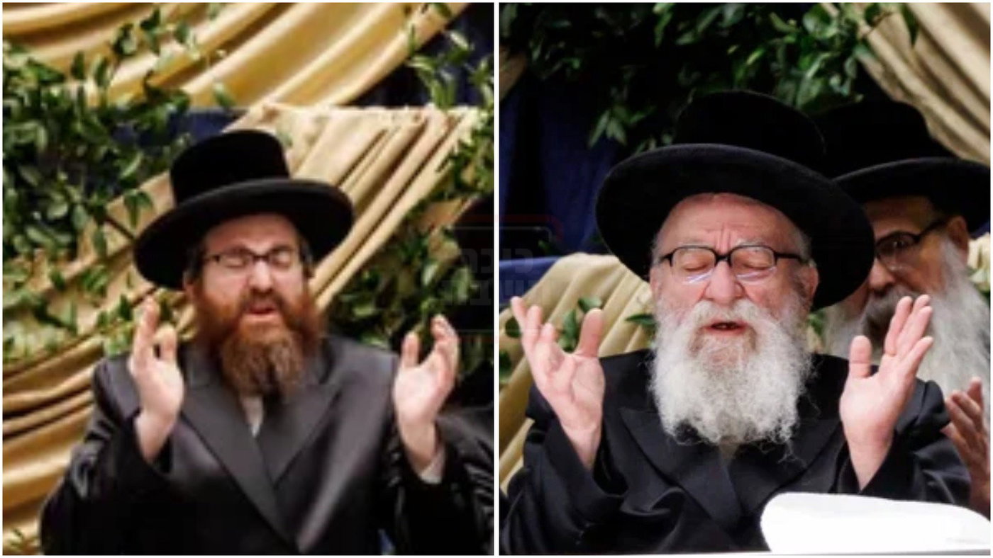 האחים הרה"צ רבי אהרן מענדיל והרה"צ רבי חיים מאיר טווערסקי