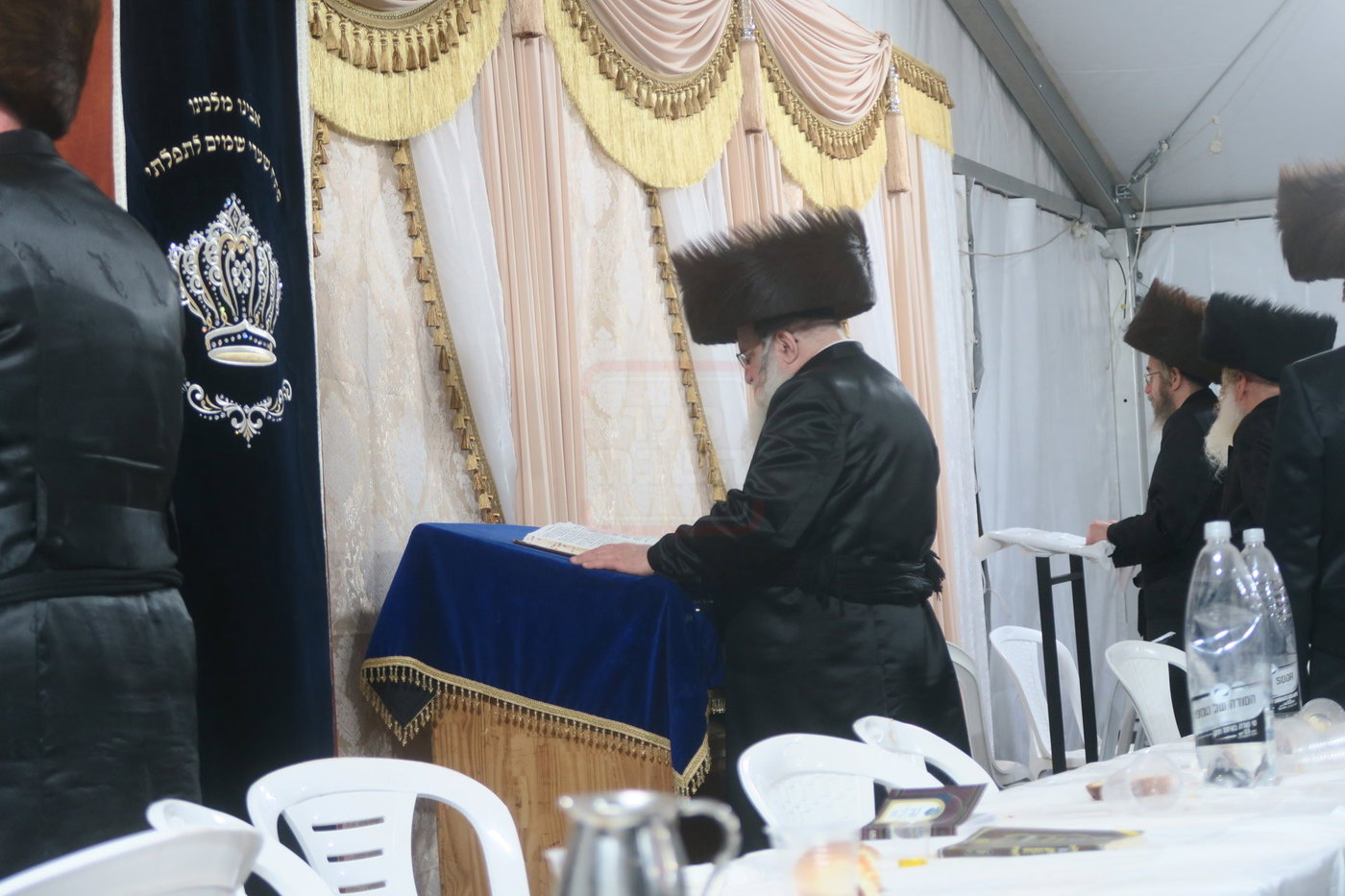 האדמו"ר מנדבורנה בשבת התאחדות במירון