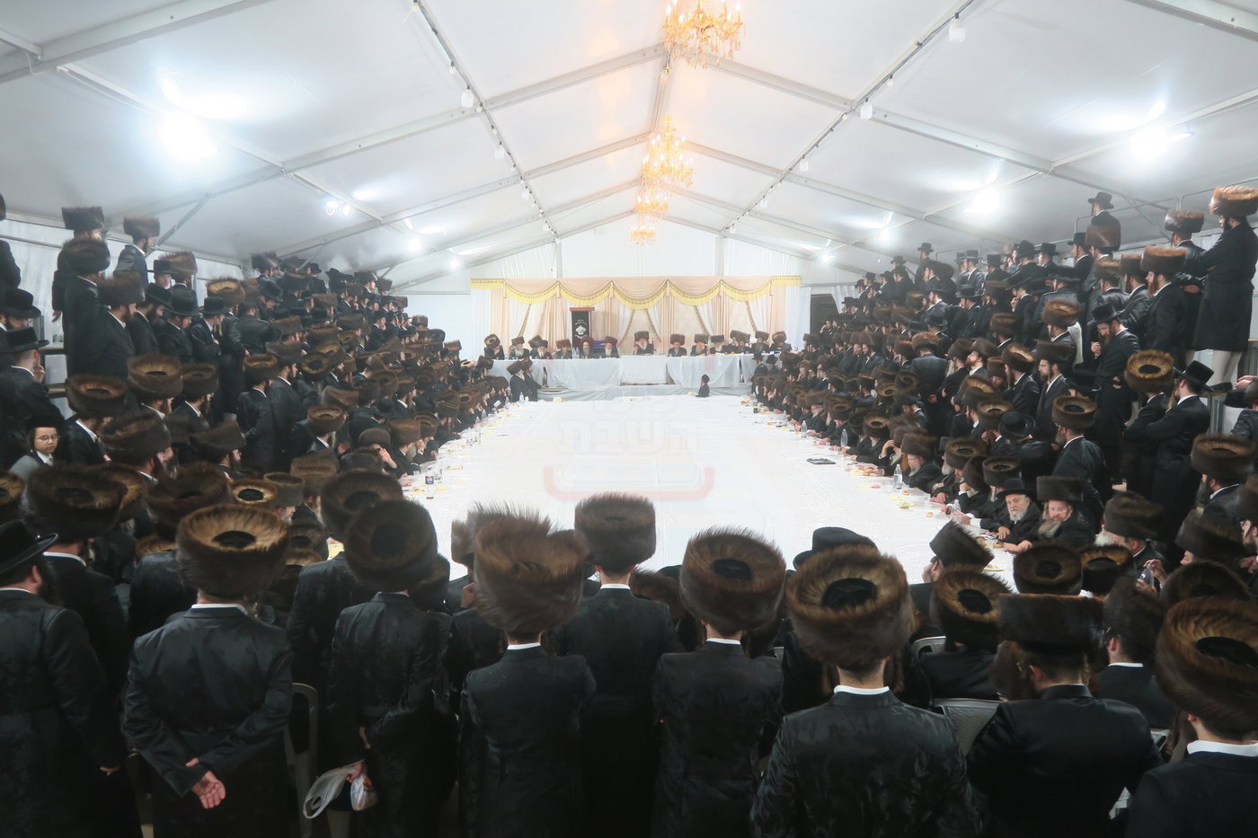 האדמו"ר מנדבורנה בשבת התאחדות במירון